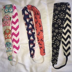 Accessories - Set of 3 Reversible Headbands! Accessories - Set of 3 Reversible Headbands!
